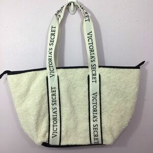 Victoria’s Secret Faux Sherpa Tote Bag
